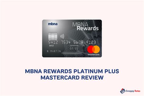 mbna platinum plus points canada